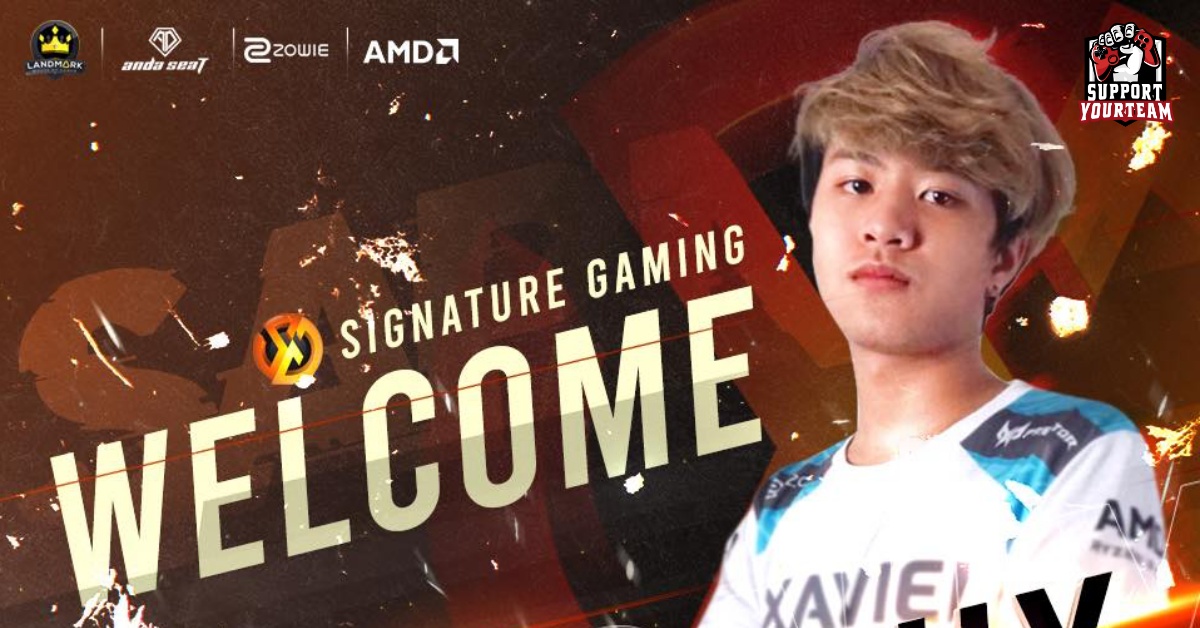 Signature Gaming PUBG ประกาศดึงตัว Sapnix หนึ่งในผู้เล่นฝีมือดีจาก Xavier Esports เข้าสู่ที